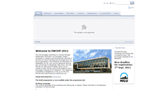 Desktop Screenshot of ewchp-2012.nilu.no