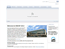 Tablet Screenshot of ewchp-2012.nilu.no